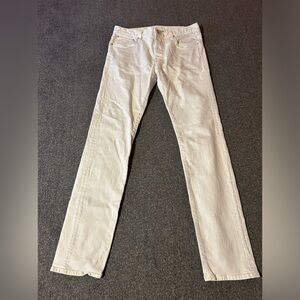 * RARE * Mother “ The Devil‎ Maycare The Neat “ Men White Jean Size 33